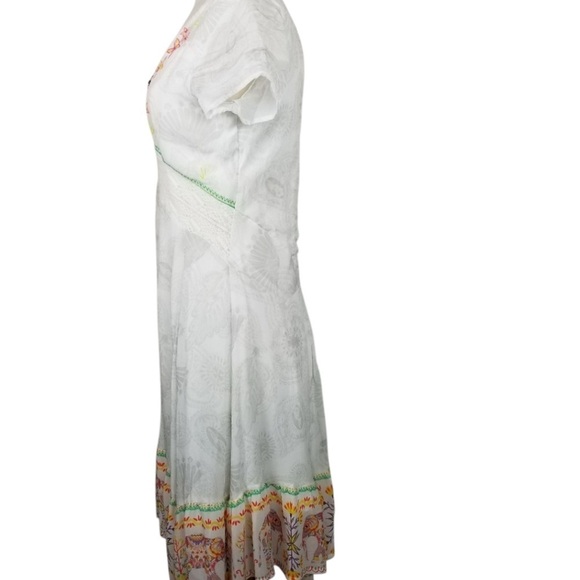 DESIGUAL Boho Floral Festival Dress - Picture 7 of 11